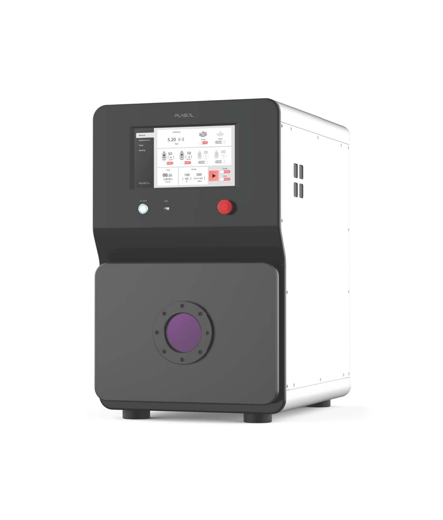 Low Frequency Plasma Asher supplied by Multiflo Instruments